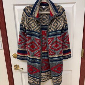 Spense  Longe Knit Cardigan. Size SP